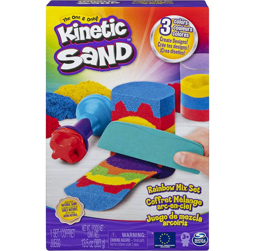 Kinetic Sand Rainbow Mix Set